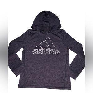 Boys Adidas ‘Climalite Athletic Hooded LS Shirt Size 8/Small